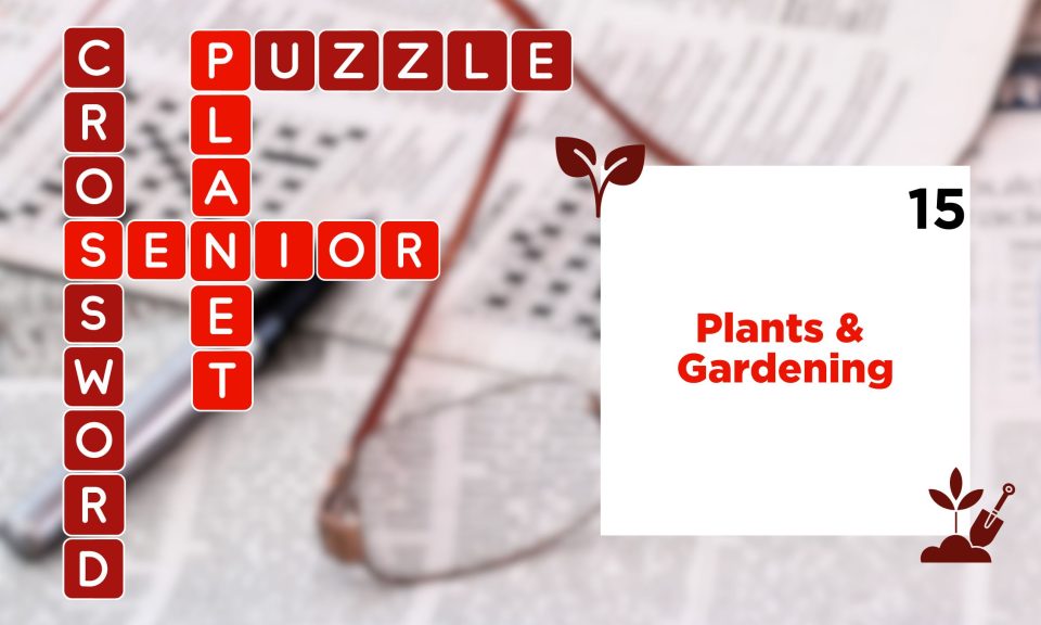 Image of crossword puzzle photo with the title Plants & Gardening